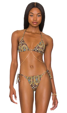 Chain Bikini Top Bananhot $110 NEW
