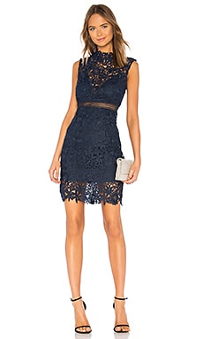 Bardot Paris Lace Dress in Twilight | REVOLVE