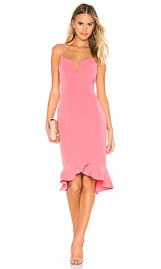 Bardot kristen hot sale flounce dress