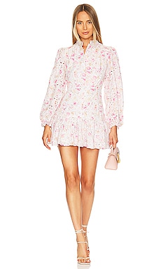 Hendry Floral Mini Dress Bardot $177 