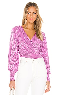 

Блузка trinity - Bardot, Фуксия, Длинные рукава