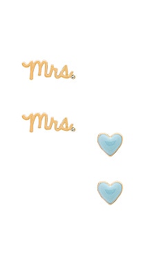 Here Comes The Bride Earring Set BaubleBar