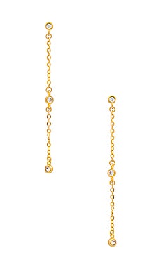 Ophelia18k Gold Plated Earrings BaubleBar