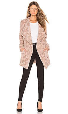 Steve Madden Tucker Faux Fur Jacket in Tan REVOLVE