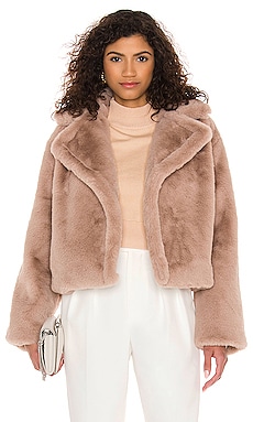 Faux Fur Big Time Plush Jacket by BB Dakota for $22