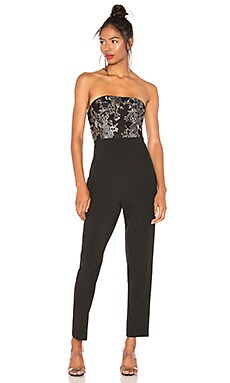 

Комбинезон - BCBGMAXAZRIA, Черный, Черный