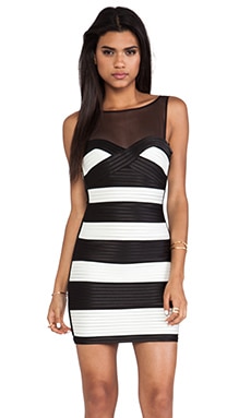 Striped Bodycon Dress