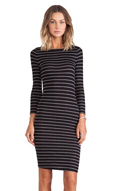 Long Sleeve Striped Dress