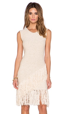 Raychull Fringe Midi Dress