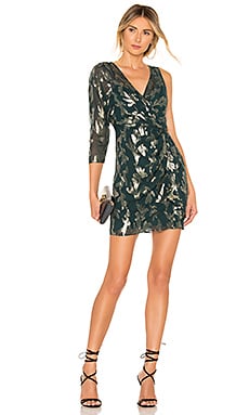 

Платье - BCBGMAXAZRIA, Темно-зеленый, Мини