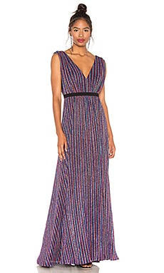 

Макси платье - BCBGMAXAZRIA, Мульти, Металлик