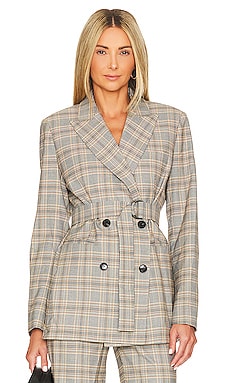 Product image of BCBGMAXAZRIA Plaid Jacket. Click to view full details