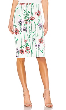 

Юбка карандаш - BCBGMAXAZRIA, Белый, Миди