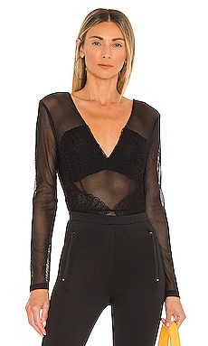 bcbg black bodysuit