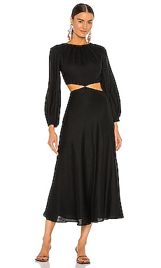 Bec and bridge black clearance midi dress