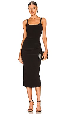 Bec Bridge Elroy Tuck Midi Dress in Black REVOLVE