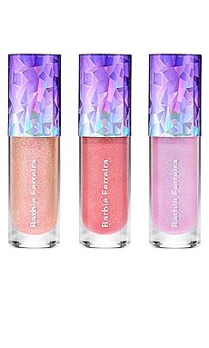 x Barbie Ferreira Prismatica Lip Gloss Set BECCA Cosmetics $25 