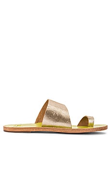 Beek Finch Sandal in Platinum & Citrus | REVOLVE