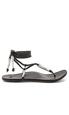 Beek The Crane Sandal in Black & Silver & Black | REVOLVE