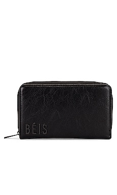 Beis The Travel Wallet in Black