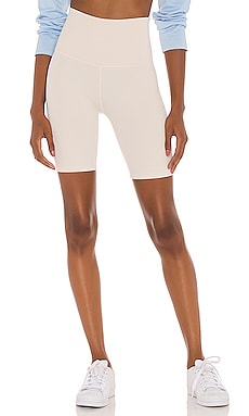 Alo Yoga Women's High Waist Bike Shorts, White, XXS, White, XX