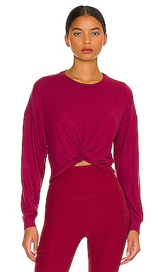 Twist It Fate Cropped Pullover Beyond Yoga