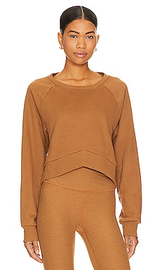 Uplift Cropped Pullover Sweatshirt Beyond Yoga