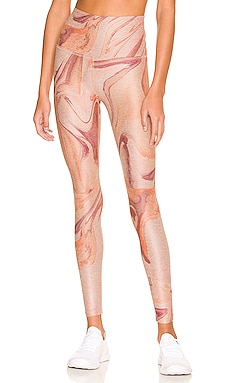 ADIDAS By STELLA Mccartney adidas by Stella McCartney TrueStrength Yoga 7/8  Tight, Rust Women's Leggings