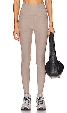 SPRWMN Ankle Legging in Grey, Taupe