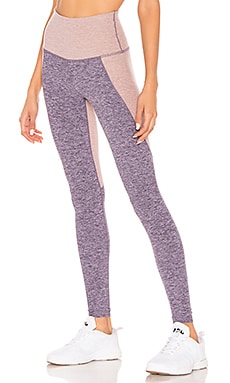 Beyond Yoga Spacedye Caught in the Midi High Waisted Legging in Bright  Amethyst Heather