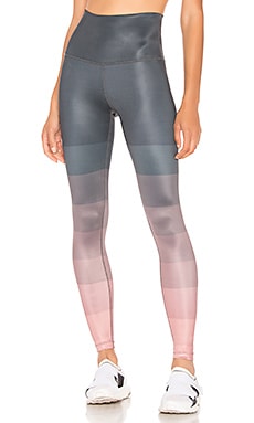 Beyond Yoga Engineered Lux High Waisted Midi Legging in Island Ombre