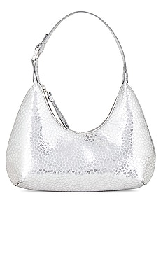 BY FAR Baby Amber Bag in Silver BY FAR $517 