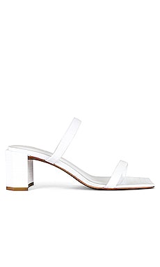 BY FAR Tanya Mule in White REVOLVE