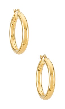 Product image of BYCHARI Sade Hoop Earings. Click to view full details