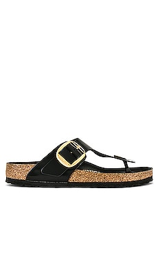 Product image of BIRKENSTOCK Gizeh High Shine Big Buckle Sandal. Click to view full details