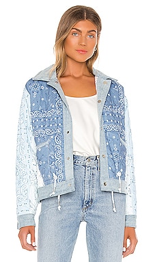 Reversible Denim Dolman Jacket BLANKNYC $118