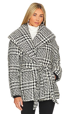 Plaid Puffer Coat BLANKNYC