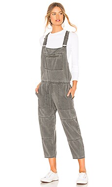 Bella Dahl Vintage Twill Overalls in Stone Heather REVOLVE