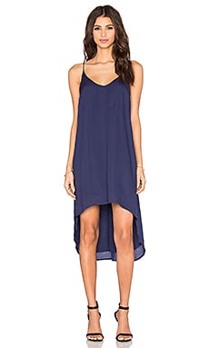 Bella Dahl High Low Hem Dress in Navy Night REVOLVE