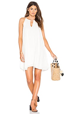 Bella Dahl Handkerchief Halter Dress in Sea Salt REVOLVE