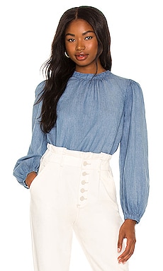 Luella soft blue tunic - Slate Clothing