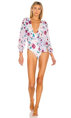 revolve one piece bathing suit