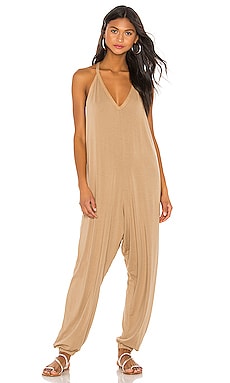 

Комбинезон draped modal jersey - Bobi, Коричневый, Безрукавки