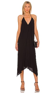 Product image of Bobi Luxe Crepe Midi Dress. Click to view full details