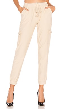 

Джоггеры knit twill - Bobi, Кремовый, Casual Pants