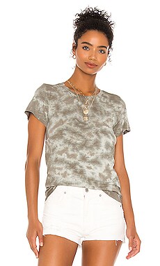 Bobi Venice Tie Dye Tee in Army | REVOLVE