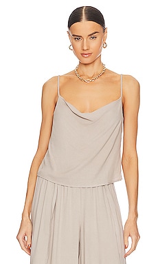 Product image of Bobi Adjustable Cowl Neck Cami. Click to view full details