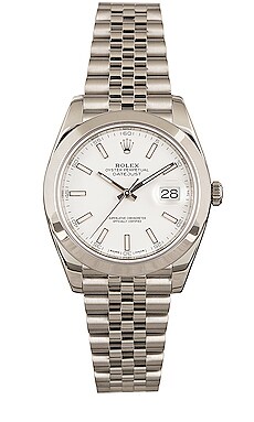 Rolex Datejust 41 Bob's Watches $10,295 