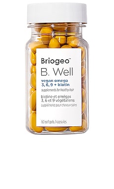Product image of Briogeo B. Well Vegan Omega 3-6-9 + Biotin. Click to view full details