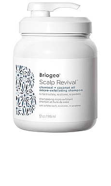 Product image of Briogeo Scalp Revival Charcoal + Coconut Oil Micro-Exfoliating Shampoo Liter. Click to view full details